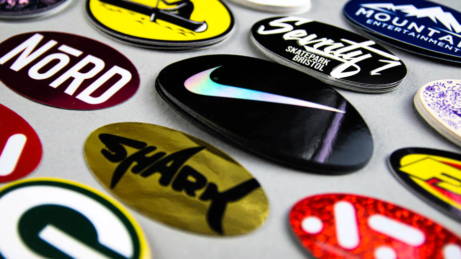 Custom Oval Decals: Elevate Your Brand and Personal Style