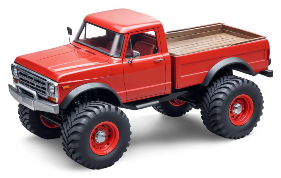 Personalized diecast trucks