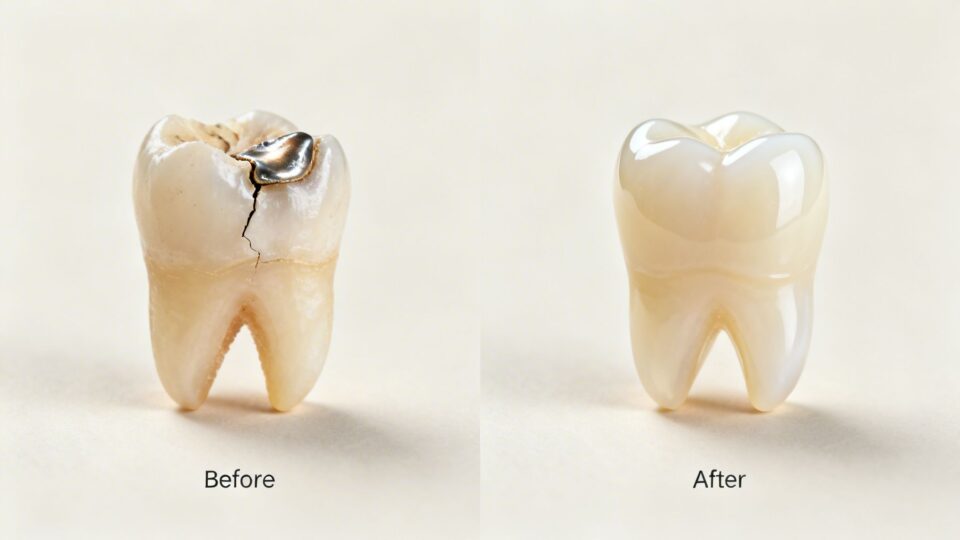porcelain crowns